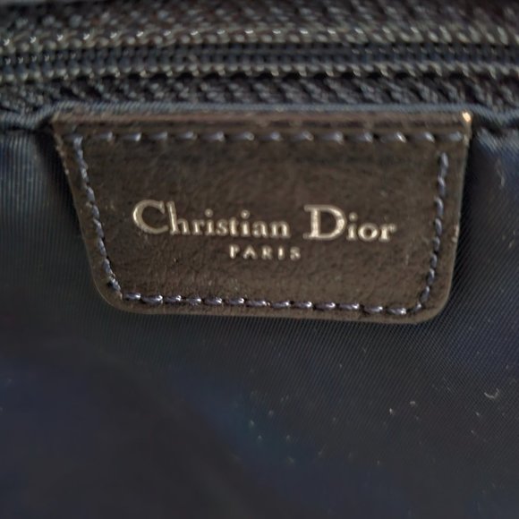 DIOR Christian Dior Denim Blue Trotter Flight Bag - Picture 13 of 16